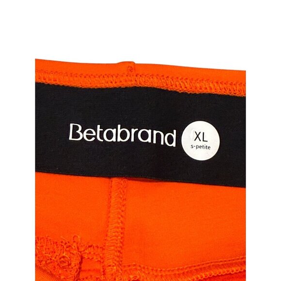 Betabrand Women's Monroe Crop Trouser Burnished Coral Size PXL NEW - Picture 5 of 6